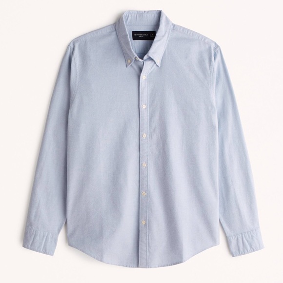 Abercrombie and Fitch Classic Oxford Shirt XS-Tall - Picture 7 of 8